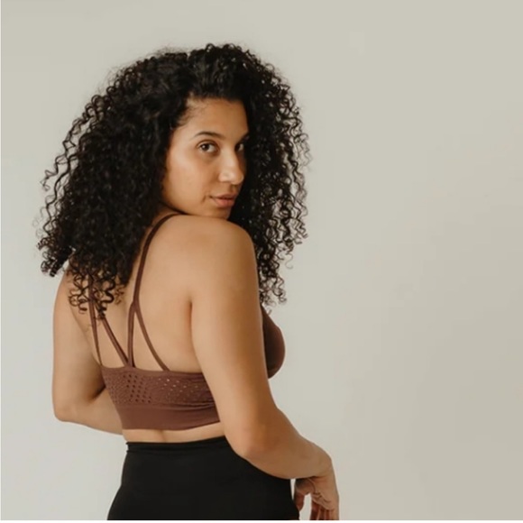 NWT Baobei Adore Maternity & Nursing Bralette. Color: Espresso. Size M/L - Picture 2 of 5